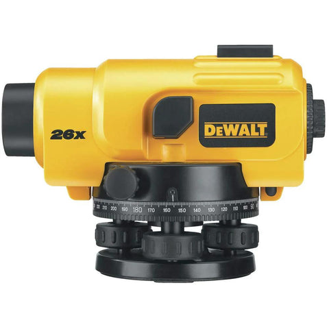 Dewalt 26x Automatic Optical Level Kit With Tripod And Rod Delivers Precise Elevations And Fast Readings For Surveying
