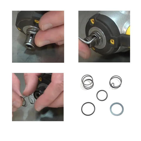 DeWalt 2 Pack Spring Kits with Steel Ball for DCF885 and DCF886 Impact Drivers Replacement N078434 N089668 assembly