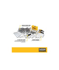 Pro Grade Mechanic Tool Set With Case By DeWalt, 168 Piece Socket Set Metric And Standard displayed with tools and case