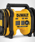 DEWALT Tire Inflator Portable Air Compressor 20V MAX, Car Air Pump with Automatic Shut Off, LED Light, Tool Only (DCC020IB)