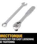 Pro Grade 192 Piece Mechanics Tool Set With One Quarter Inch, Three Eighths Inch, And One Half Inch Drive Sockets, SAE And Metric Wrenches