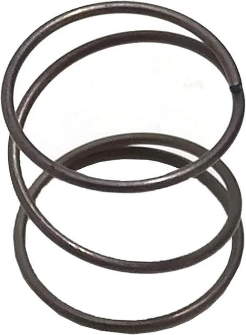 Close-up of a metal spring from DeWalt 2 Pack Spring Kits with Steel Ball for DCF885 and DCF886 Impact Drivers Replacement N078434 N089668.