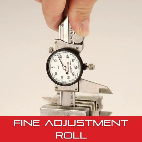 Starrett Dial Slide Calipers deliver quick, precise inside and outside measurements from 0 to 6 inches with.001 inch graduations