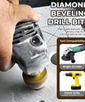 Diamond Step Drill Bits 20 35 50mm Set for metal tile wood concrete marble stone use with angle grinder or hand drill