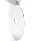 4 Inch Diamond Flat Lap Disc 100mm Grit 320 Coated Grinding Disk With Five Eighths Inch Arbor for lapidary and carving projects