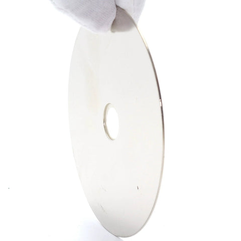 4 Inch Diamond Flat Lap Disc 100mm Grit 320 Coated Grinding Disk With Five Eighths Inch Arbor for lapidary and carving projects