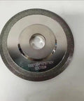 Diamond Grinding Wheel 4 Inch With V Shaped Groove 60 Degree Electroplated Diamond Abrasive For Hard Alloy Sharpening 320 Grit