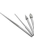 Two Pack 3mm Shank Mini Drill Bit With Diamond Point Engraving Needle For Metal Plating And Jewelry Making Diamond Coated Reamer Tool