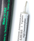 Diamond Polishing Compound Paste 8000 Grit 0-2 Microns For Marble Glass Metal Jewelry Resin Silver Chrome Gemstone USA Made Oil Based