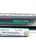 USA made diamond polishing paste with 3000 grit high concentration diamond powder in syringe for smooth polishing