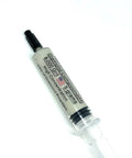 Diamond Polishing Compound Paste 8000 Grit 0-2 Microns, syringe packaging, oil-based, USA made for metal and glass polishing.