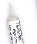 USA Made Oil Based Diamond Polishing Compound Paste 14000 Grit 0-1 Microns syringe with label visible