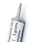 Achieve ultra high gloss on marble glass metal jewelry resin and stone with USA made diamond polishing paste in syringe