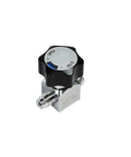 Versatile Low Pressure Diaphragm Check Valve For Fluid And Pneumatic Applications One Quarter Inch And One Half Inch ABS Plastic With Nitrile Seal