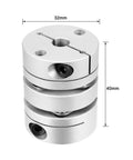 Pro Grade Clamp Shaft Diaphragm Coupler 10mm To 14mm For Servo And Stepper Motors With 32mm Diameter And 40mm Length