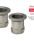 Fast Caliber Swap Die Bushings, 2 Pack, Lock-N-Load System By Hornady