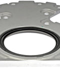 Engine Rear Main Seal Cover Kit With Gasket, Installation Hardware And Updated Seal Design For Leak Prevention; Die-Cast Aluminum