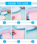 Step-by-step guide using the Dope Triangle And Rectangle Background Cutting Dies Set For DIY Scrapbooking Card Making With Grid Etched Frames