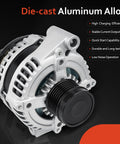 High Output 12V 160A Alternator Replacement For V6 3.6L Engines Fits Grand Caravan Journey Avenger Town And Country 200 Routan