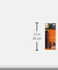 Package of Diecast Non Keyed Patio Sliding Door Handle Set For One Inch To One And One Eighth Inch Thick Sliding Glass Doors Black Replacement