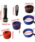 Components of Beefy Heavy Duty Differential Carrier Bearing Puller Kit For Dana 30 44 50 60 And 8 To 9.5 Inch Axles