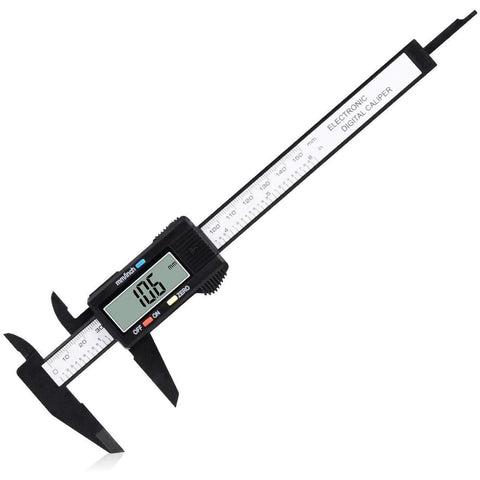 Digital Caliper 0 To 6 Inches Electronic Measuring Tool With Large LCD Screen Auto Off Inch And Millimeter Conversion