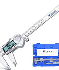Digital Caliper, Caliper Measuring Tool Outside Micrometer, Vernier Dial Caliper, 6 Inch Caliper DIY Tool, stainless steel with case