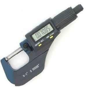 Digital Electronic Outside Micrometer 0-1 LARGE LCD Measuring Tool - VXB Ball Bearings