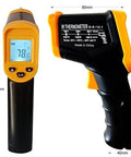 Digital Infrared Thermometer gun for cooking,BBQ,Pizza oven,Ir Thermometer with Backlight,-58℉~932℉(-50℃~500℃) handheld view