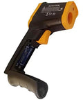 Digital Infrared Thermometer gun for cooking,BBQ,Pizza oven,Ir Thermometer with backlight, handheld non-contact black and orange design