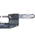 Achieve fast, precise measurements with this 0 to 1 inch electronic micrometer, featuring a digital display, showing 0.1956 inches.