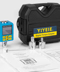 Heavy-duty Digital Torque Adapter, (±1% Accuracy, 40-300Ft-lb), 1/2" Digital Torque Wrench Adapter with case and sockets for auto repairs