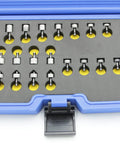 Pro Grade Dimple Die And Riveting Set And Case For Universal Brazier And Countersunk Rivets Made From Heat Treated Steel