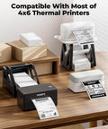 Printers using 4x6 Direct Thermal Shipping Labels 220 Sheets Per Stack Commercial Grade Permanent Adhesive For Printers And Packages