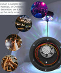 Heavy Duty Disco Ball Motor Rotator With Six Mounting Holes For Easy Secure Installation, ideal for enhancing party lighting.