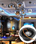 Heavy Duty Disco Ball Motor Rotator With Six Mounting Holes For Easy Secure Installation, 110V Mirror Ball Motor in nightclub setting