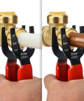 Disconnect Tong For Brass Push To Connect Fittings One Half Inch Three Quarter Inch And One Inch Removal Tool used on pipes