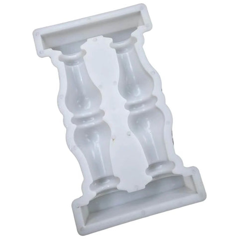 Do It Yourself Concrete Fence Mold For Balcony Garden And Pool Railings Dope Durable Plaster Casting Tool, double vase design