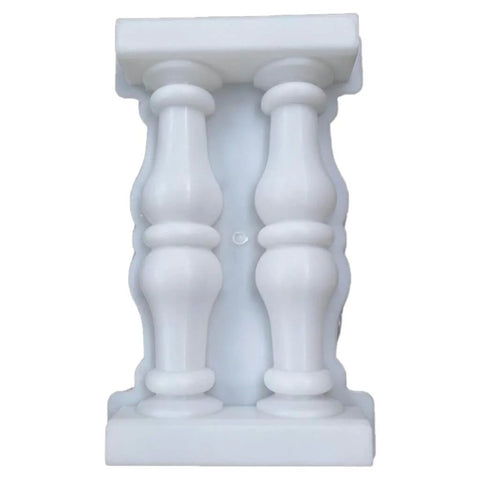 Do It Yourself Concrete Fence Mold For Balcony Garden And Pool Railings Dope Durable Plaster Casting Tool double vase mold