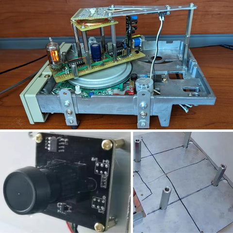 M3 Hex Carbon Steel Standoff Kit 180 Pcs used in electronic and PCB projects, featuring mounted circuit boards and spacers.