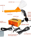 Five Stage Powder Coating System Kit With Foot Switch Portable Manual Spray Gun Electrostatic Powder Coating Gun components