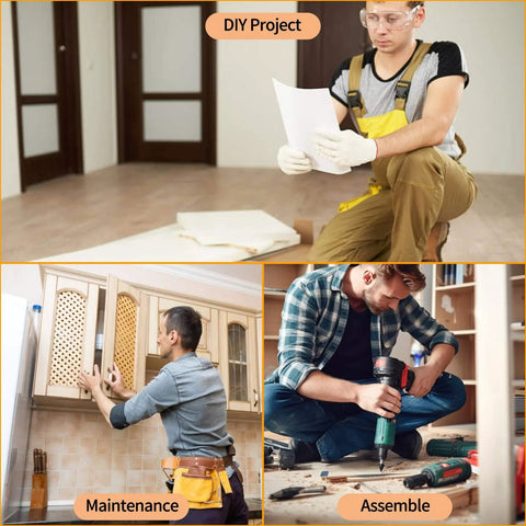 Cam Lock Nuts And Screws Set 110 Pcs Alloy Steel 3 In 1 Furniture Connecting Cam Locks For Drawer Cabinet used in DIY projects