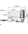 DIY Reciprocating Cycle Linear Actuator 12V 15rpm Big Torque Stroke 12mm 16mm 20mm Adjustable with aluminum bracket