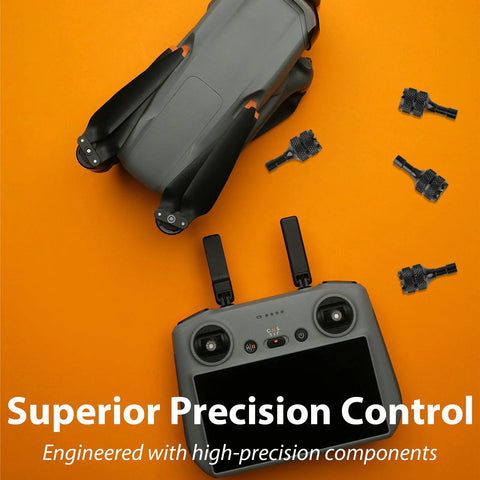 Aluminum Alloy Remote Controller Sticks Set For DJI Drones Four High Precision Replacement Joysticks For Mini 3 Mini 3 Pro