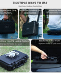 Travel Hard Case For DJI Neo Fly More Combo Designed To Shield The Drone And Accessories, Holds Up To Ten Batteries, IP67 Waterproof
