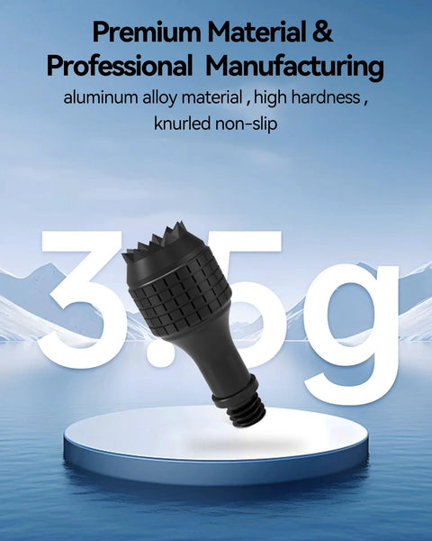 Close-up of Three Pairs Replacement Remote Controller Joysticks For DJI RC N3 N2 N1 showing aluminum knurled grip.