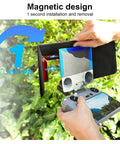 Sun Hood Cover For DJI RC 2 Controller And Joysticks Protector For DJI Mini 4 Pro And Air 3 3in1 Screen Protection Accessory