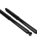 Black monotube gas shocks from Beefed Up Shock Absorbers Front And Rear Set Of 4 For Dodge Dakota 4x4 1997-2004 And Dodge Durango 4x4 1998-2003