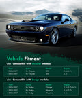 Beefed Up 12V 160Amp Alternator for Dodge Charger 2006 2007 Magnum 2005 2006 2007 and Chrysler 300 2005 2007 Fitment Chart