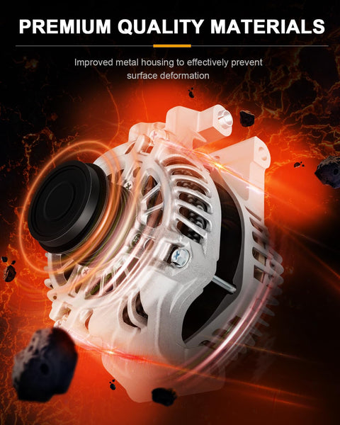 Alternator Replacement For Dodge Dart 2013 2014 2015 2016 2.0L 2.4L High Output Reman Auto Part with metal housing